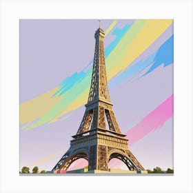 Eiffel Tower 10 Canvas Print