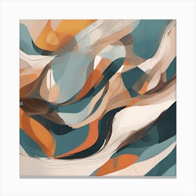 Abstract Painting Canvas Print