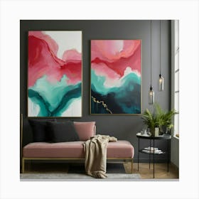 Abstract Painting 8 Canvas Print