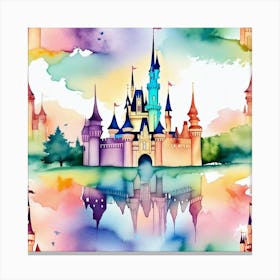 Cinderella Castle 58 Canvas Print