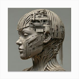 Cyborg Canvas Print