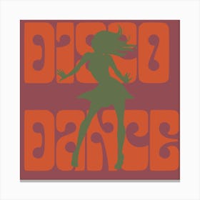 Disco Dance Canvas Print