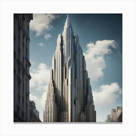 London Skyscraper Canvas Print