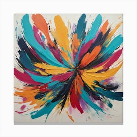 Splatters Art Print Canvas Print