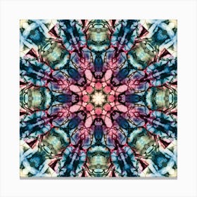 Abstract Pattern Made Of Alcohol Ink Canvas Print