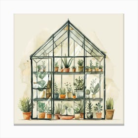 Greenhouse 10 Canvas Print