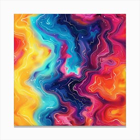 Abstract Aura (4) Canvas Print