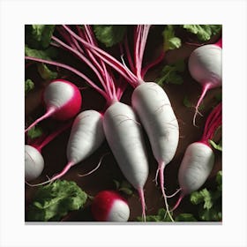 Radishes 46 Canvas Print