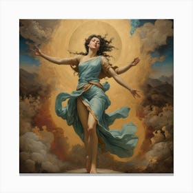 Aphrodite art print paintings Canvas Print