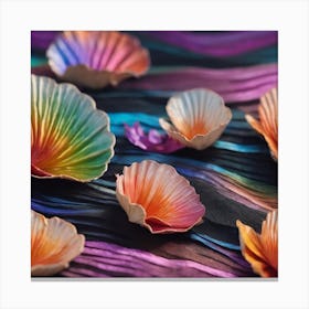 Mermaid Shells Canvas Print