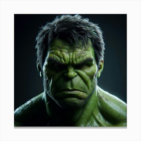 Incredible Hulk Canvas Print