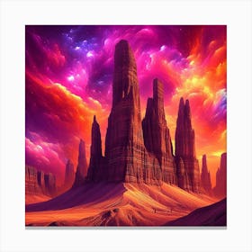 Desert Landscape 3 Canvas Print