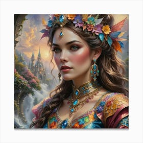 Fairytale Princess Canvas Print