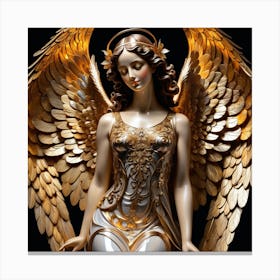 Angel With Wings 10 Canvas Print