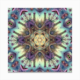 Psychedelic Mandala 81 Canvas Print