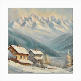 Winter Landscape 3 Canvas Print