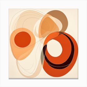 Abstract Circles 6 Canvas Print