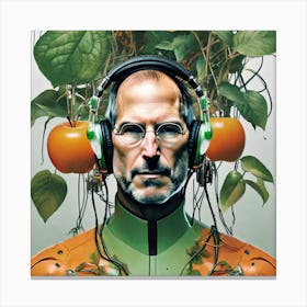 Steve Jobs 108 Canvas Print