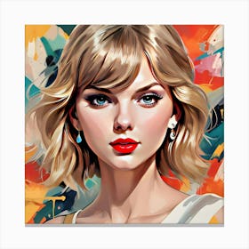 Taylor Swift Ar2 Canvas Print