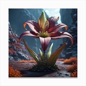 Lilly Dead Planet Canvas Print