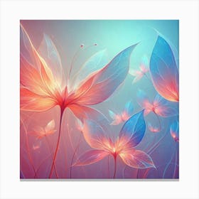 The delicate petals Canvas Print