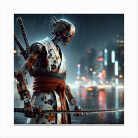 Robot 1 Canvas Print