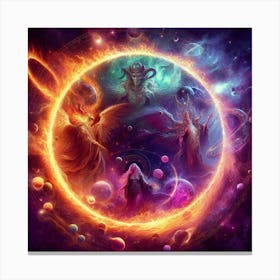 Ring Of Fire Canvas Print