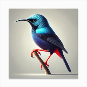 Blue Bird 2 Canvas Print