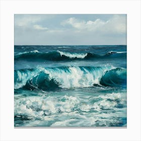 Ocean Waves Canvas Print