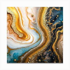 Abstract Abstract Painting 2 Canvas Print