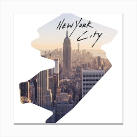 New York State lovers Canvas Print