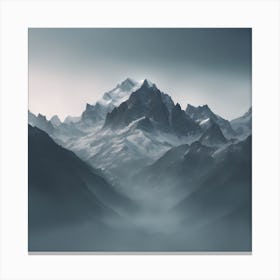 Mountain Range Canvas Print