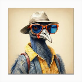 Emu!! 3 Canvas Print