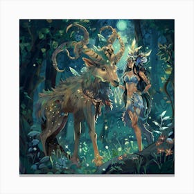Enchanted Forest 1 Canvas Print