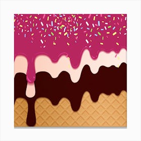 Ice Cream 1 Canvas Print