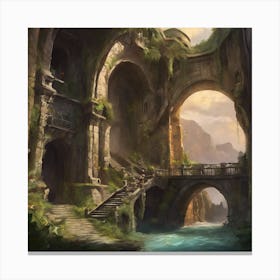 Fantasy Painting 35 Canvas Print