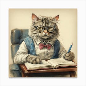 Kitty Cat 8 Canvas Print