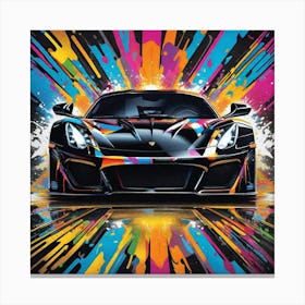 Gt3 car 2 Canvas Print