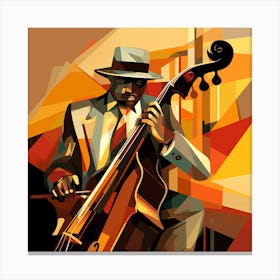 Jazz Musician 49 Canvas Print