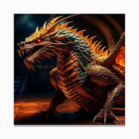 Drakon Canvas Print