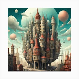 Cityscape 27 Canvas Print