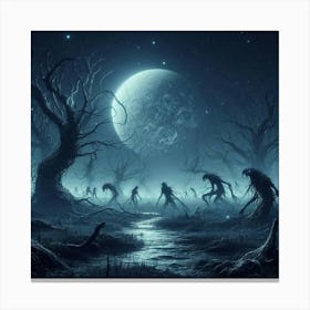 Dark Forest 71 Canvas Print