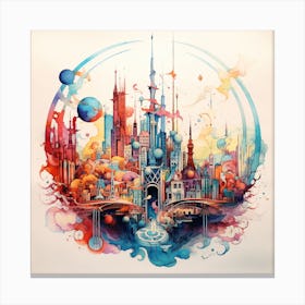 Cityscape 27 Canvas Print