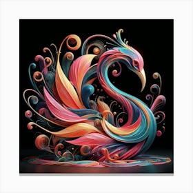 Swan  Canvas Print