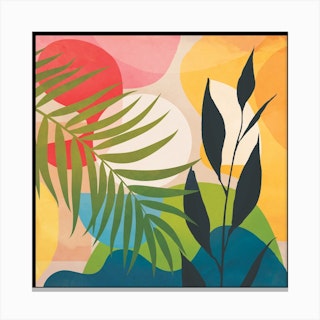 Sunrise Garden 12 Canvas Print