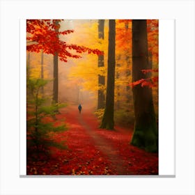 Autumn Forest 15 Canvas Print