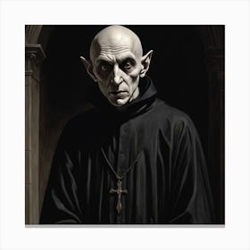 Portrait Of Nosferatu Canvas Print