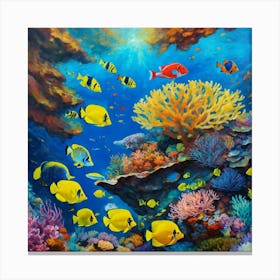 Great Barrier Reef, Australia Canvas Print