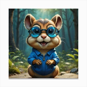 Chipmunk 22 Canvas Print