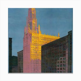 Chicago Building Canvas Print